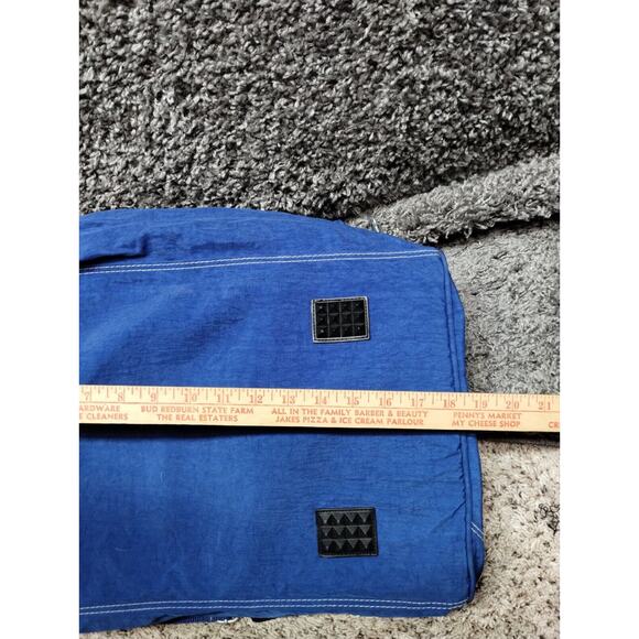 Vintage 1990s Pepsi Co Handled Large Duffle Bag Blue Y2k Advertisement Gym - Picture 10 of 12